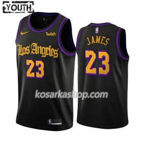 Dres Los Angeles Lakers LeBron James 23 Nike 2019-20 City Creative Swingman - Dječji